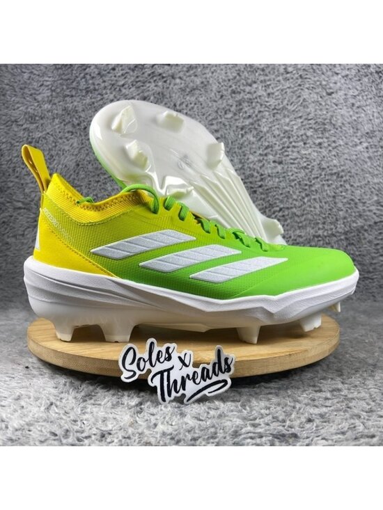 Adidas Adizero Impact TPU Candy Baseball Cleats Size 9.5 Men Lucid Lime JR7827 main image 6